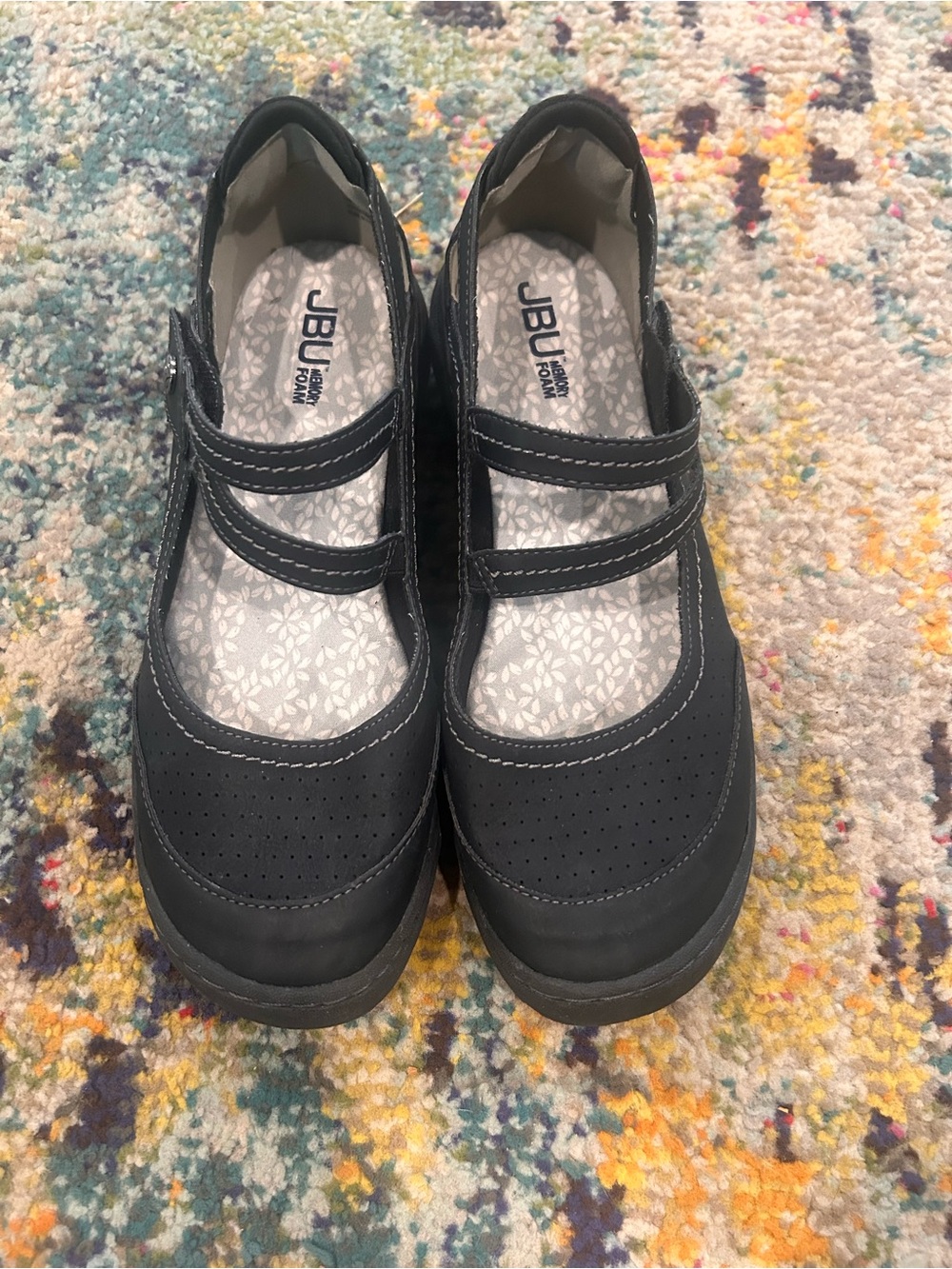 JBU by Jambu Black Mary Jane Comfort Shoes